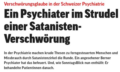 jan gysi srf|Ein Psychiater im Strudel einer Satanisten